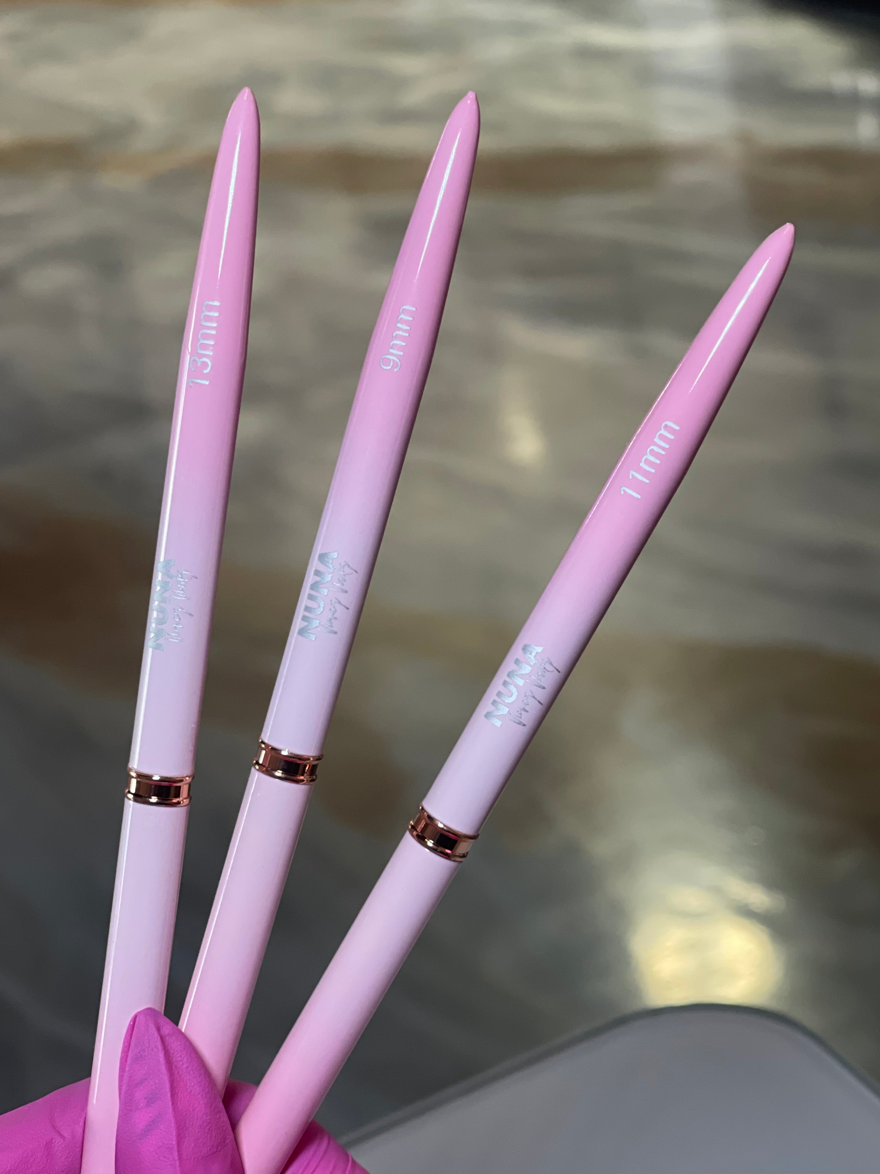 NUNA 100% KOLINSKY Nail art brushes