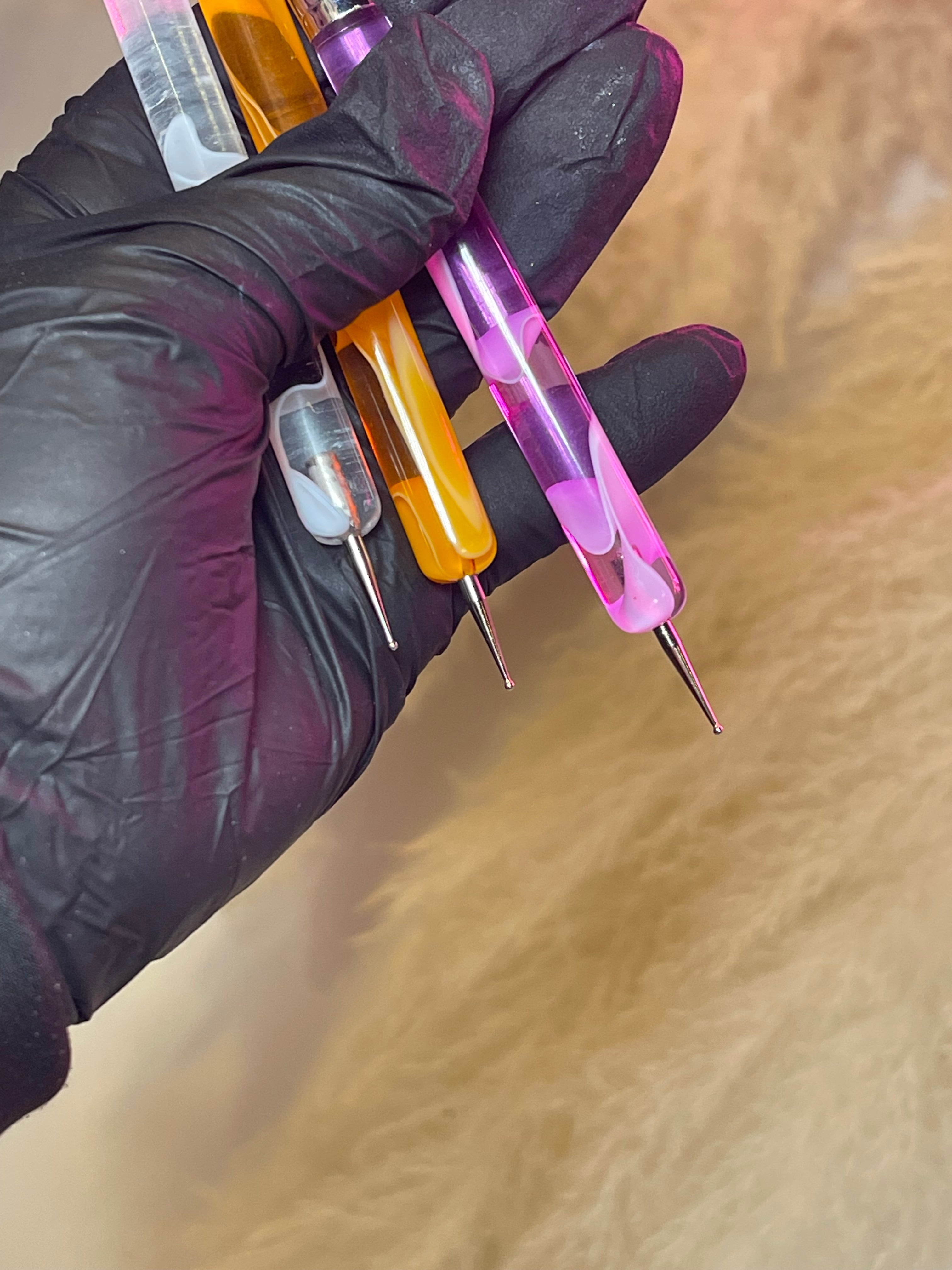 Flat curve clean up brushes