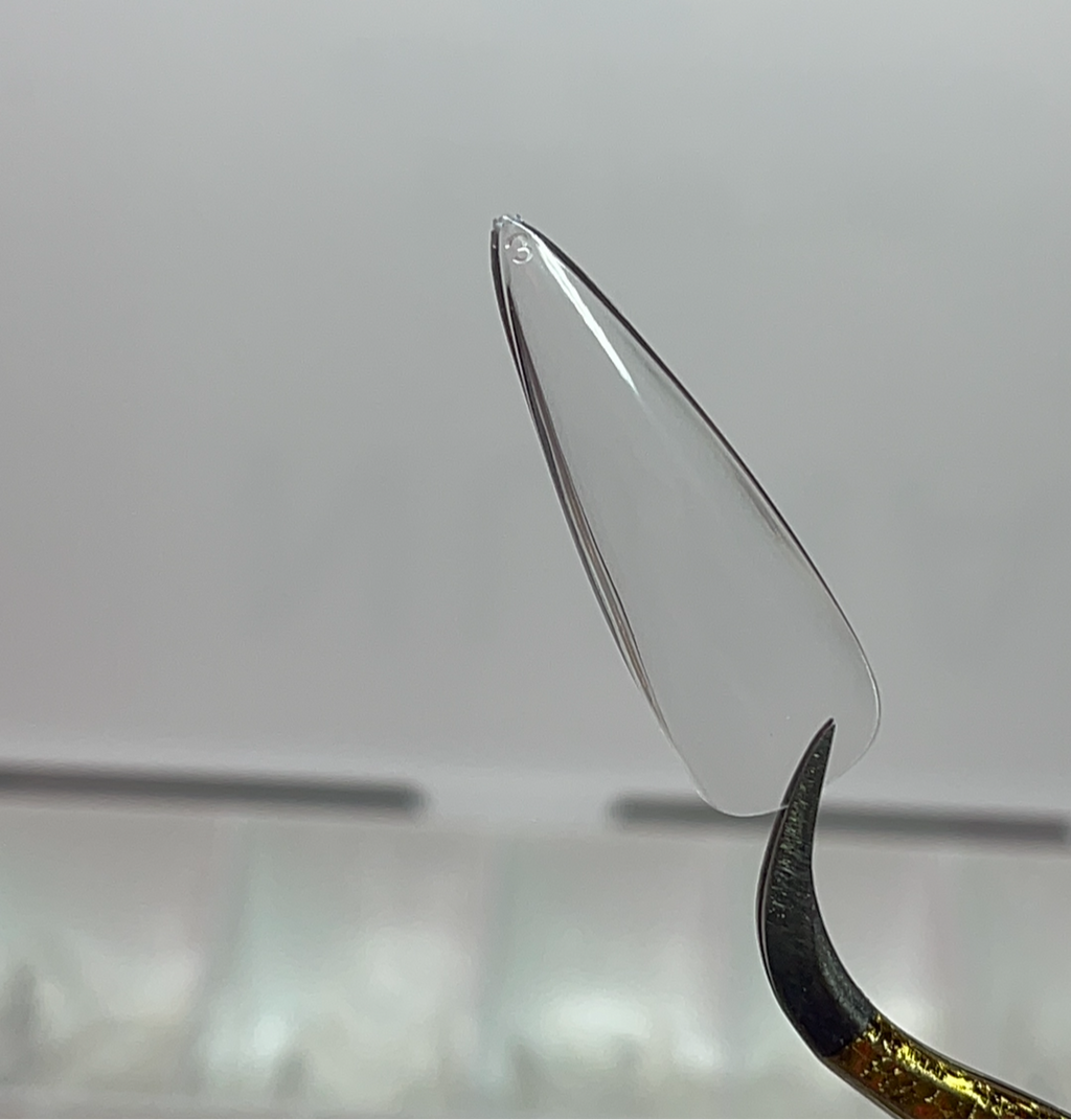 NUNA soft gel tipsLong stiletto