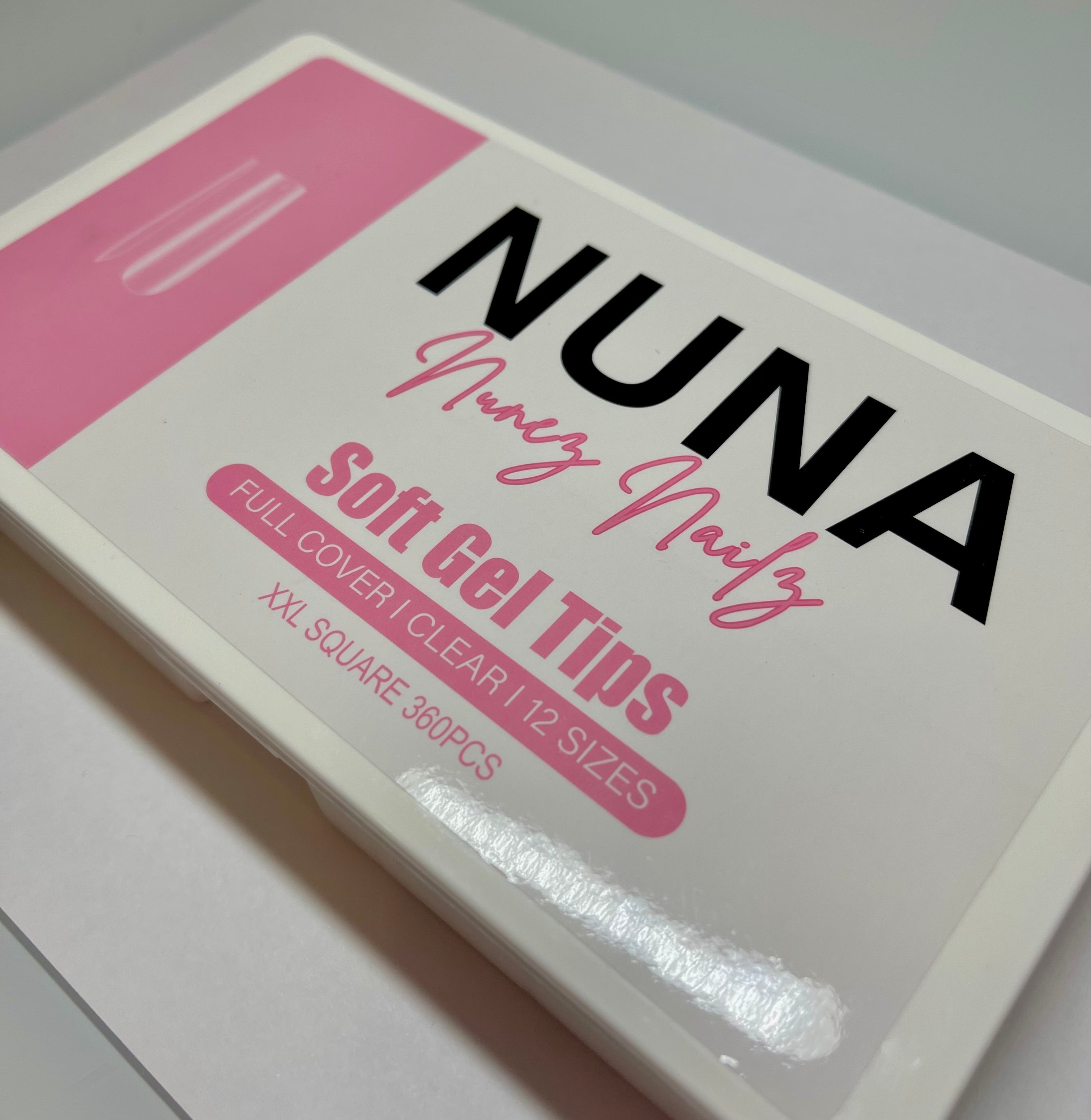 NUNA Soft Gel Tips Square XXL