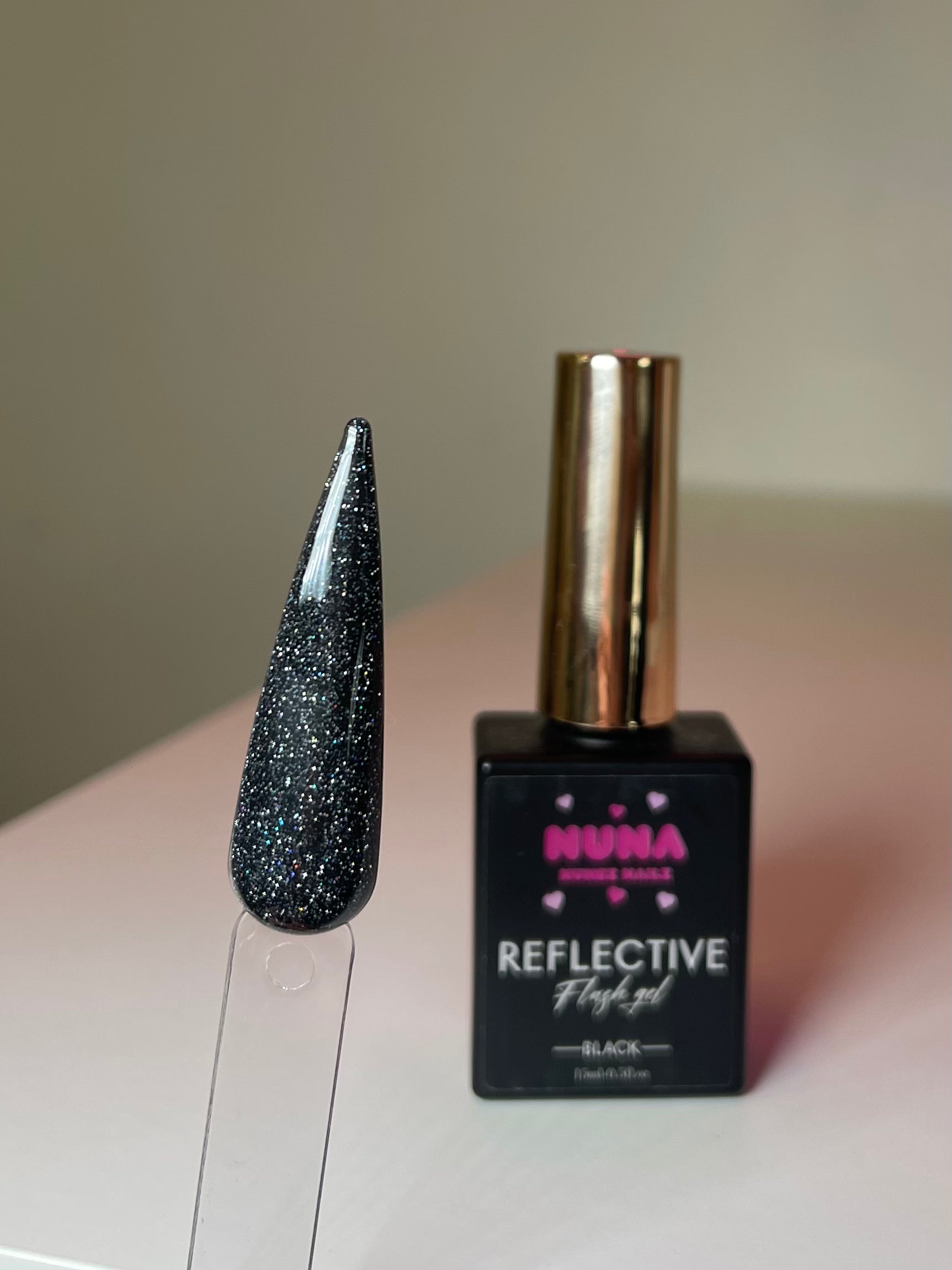 NUNA Reflective Flash Gel - Black