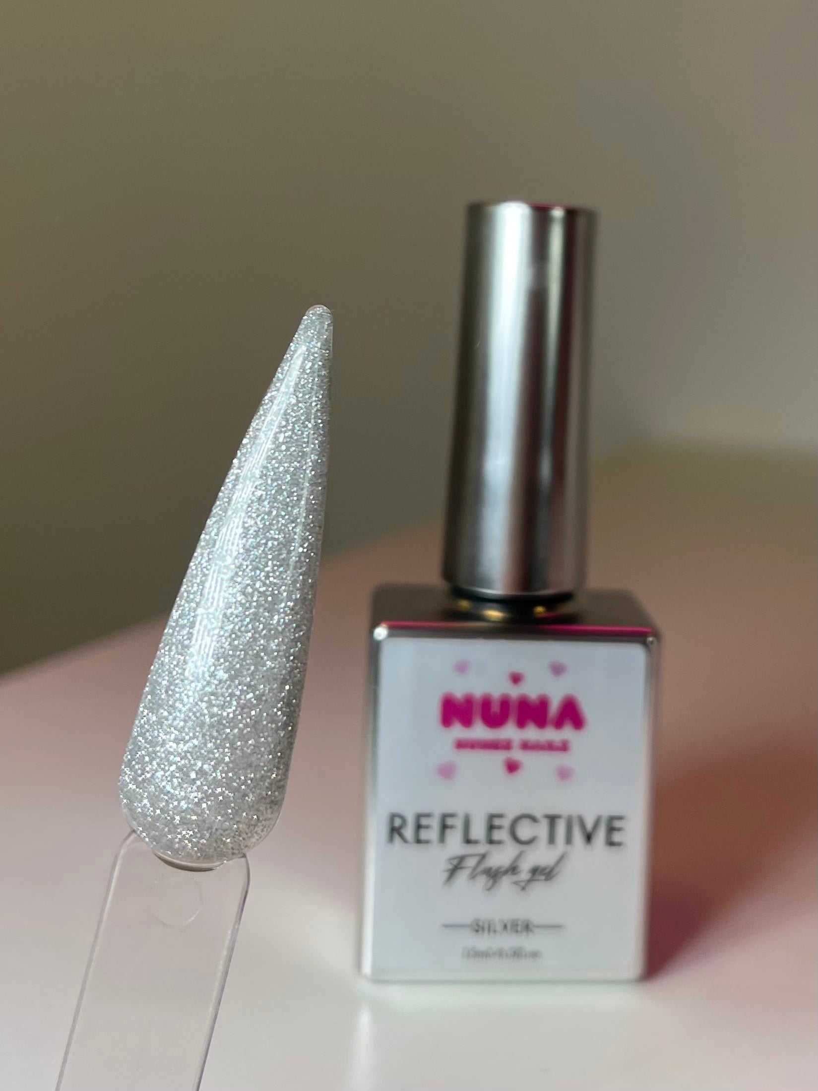 NUNA Reflective Flash Gel - Silver