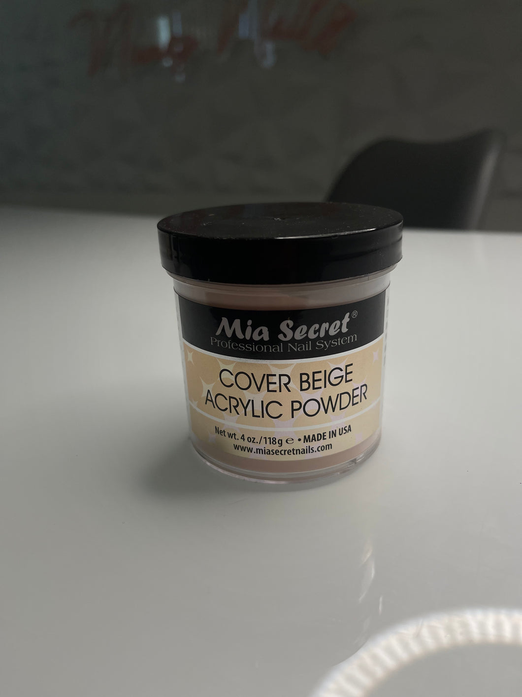 4oz Cover Beige Mia Secret Acrylic